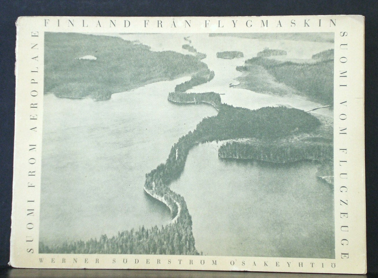 Finland - Suomi, från flygmaskin, from aeroplane, vom Flugzeuge