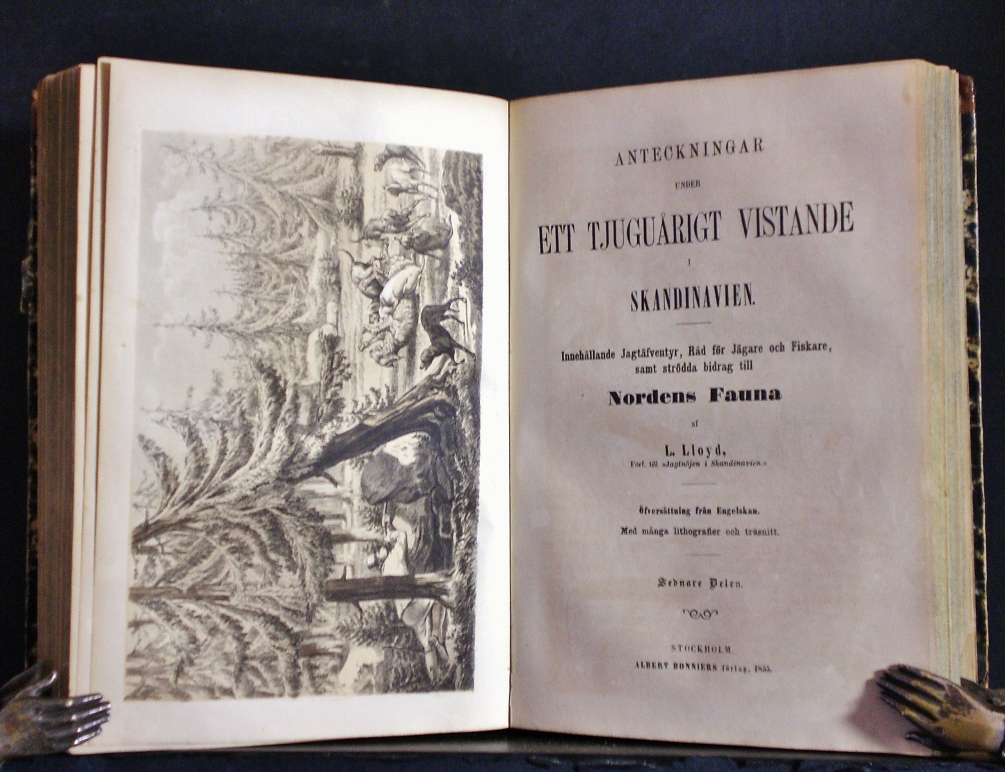 LL. Lloyd Anteckningar under ett tjuguårigt vistande i Skandinavien (1855)