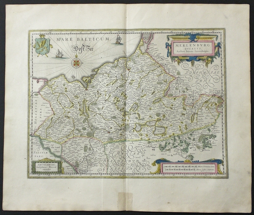 Blaeu, W.J.: Meklenburg Ducatis