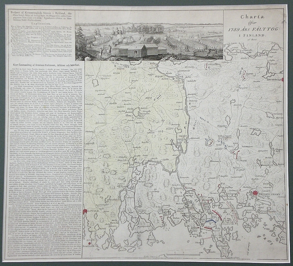Roos: Charta öfver 1789 års fälttog i Finland