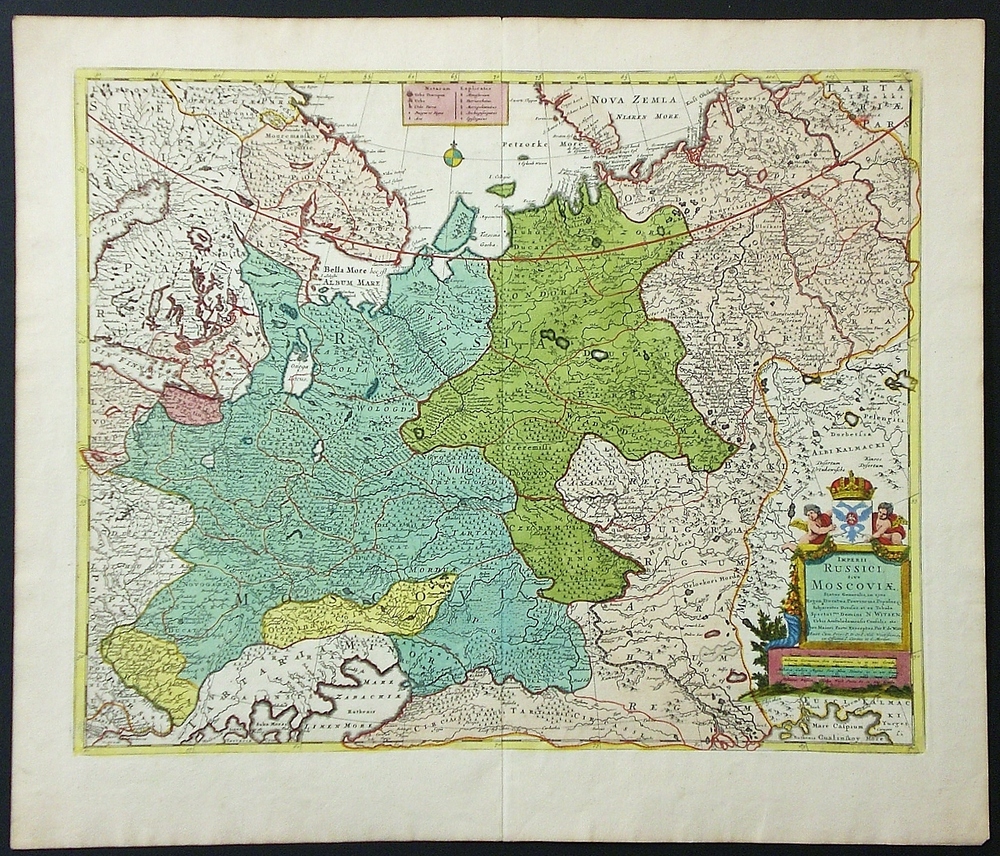de Wit, F.: Imperii Russici sive Moscoviae