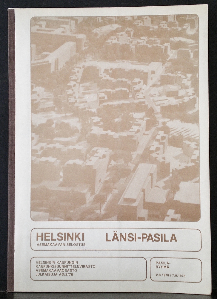 Helsinki - Helsingfors. : Asemakaava: Helsingin kaupungin 17. kaupunginosa (Pasila) korttelit 17060-17094 katu- ja puistoalueet - kaupungit