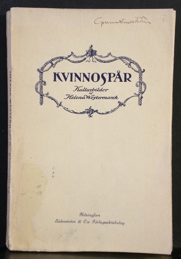 Helena Westermarck Kvinnospår (1913)
