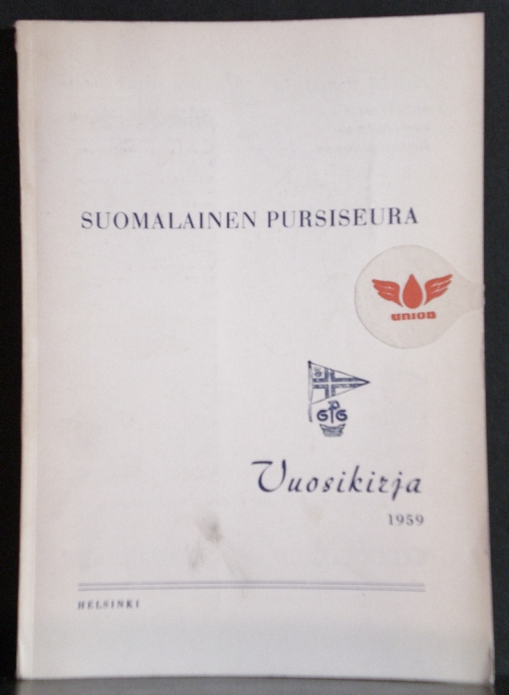 Suomalainen Pursiseura. Vuosikirja 1959
