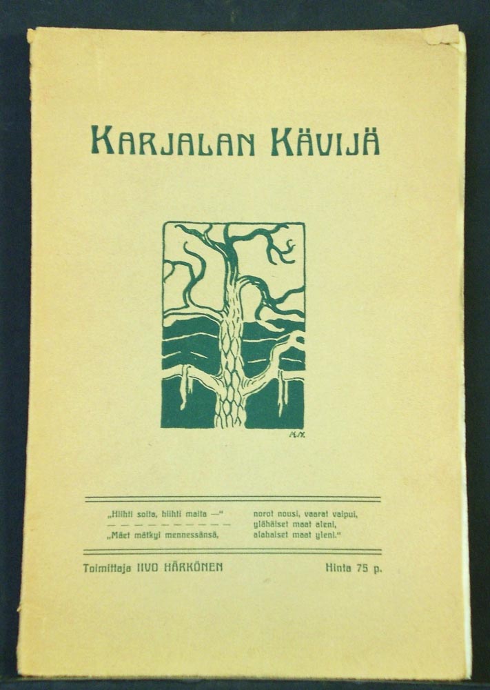 IIVO HÄRKÖNEN Karjalan kävijä (1908)