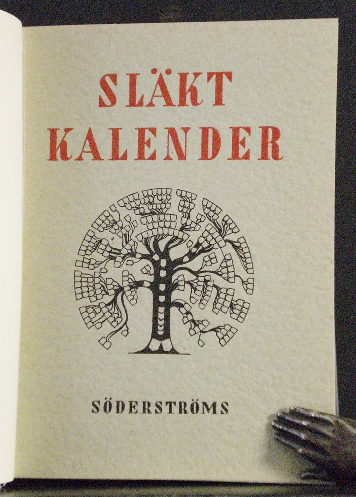 P. ER. GADD Släktkalender (1949)