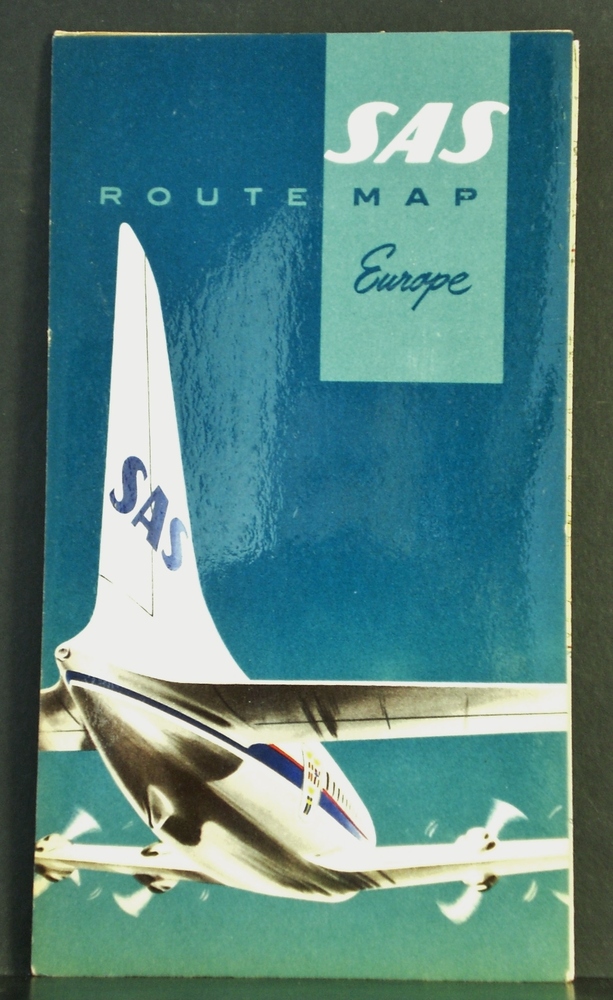 SAS route map, Europe