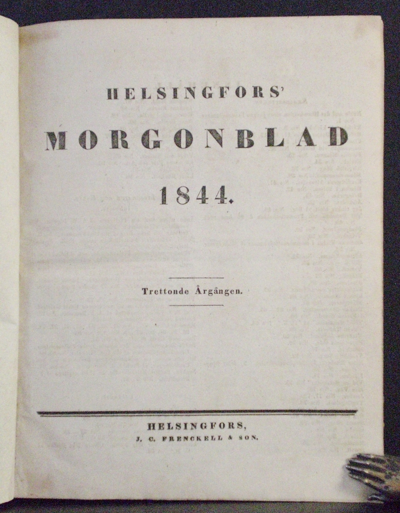 Helsingfors' Morgonblad 1844