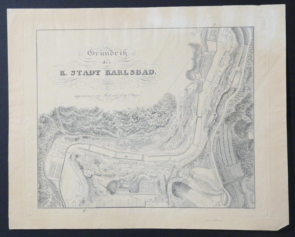 Borka, Joh.: Grundriss der K. Stadt Karlsbad