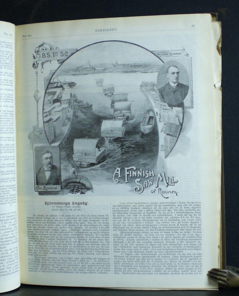 Teknikern 1895. Tidskrift för byggnadskonst, ingeniörvetenskap, maskinbyggnad, geodesi, elektroteknik, teknologi, teknisk undervisning och i sammanhang därmed stående ämnen