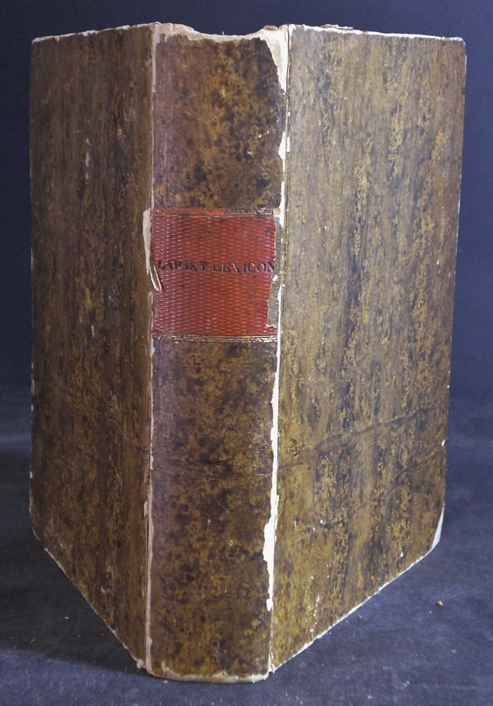 Lapskt lexicon (1780)