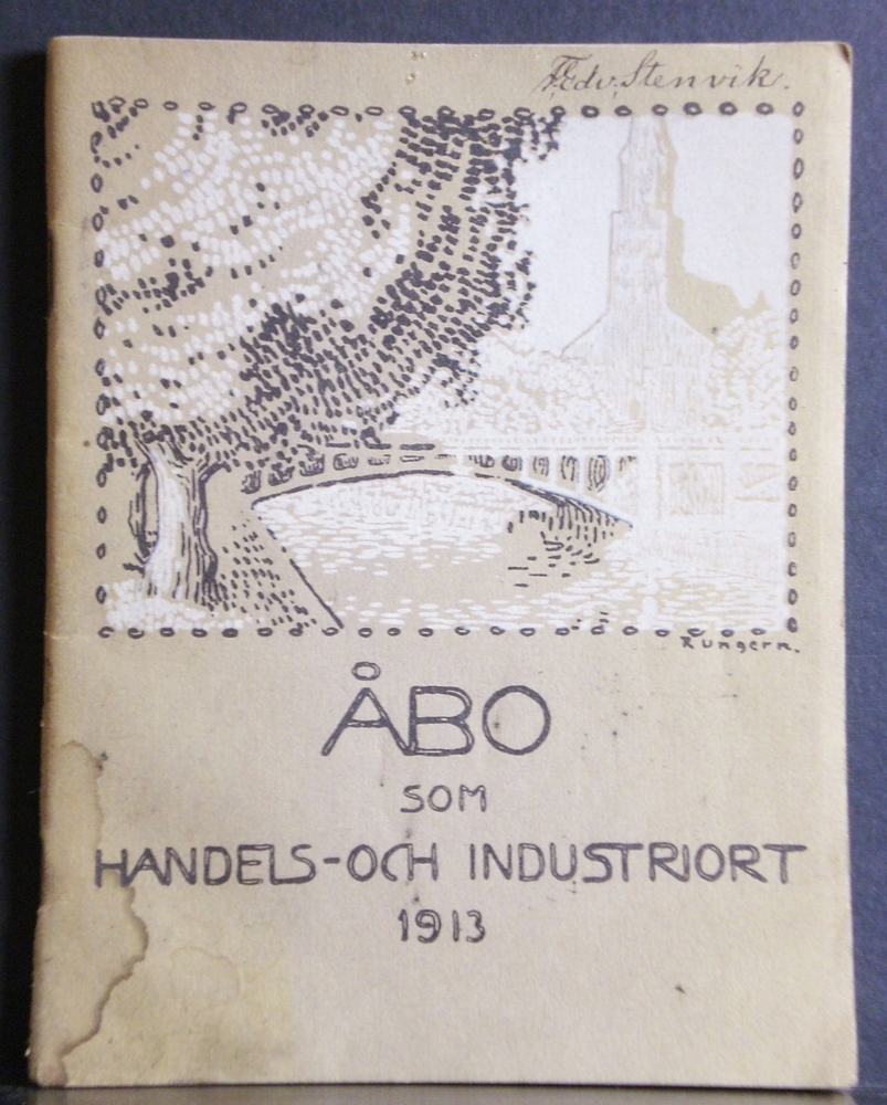 Turku - Åbo: Åbo som handels- och industriort 1913 - kaupungit