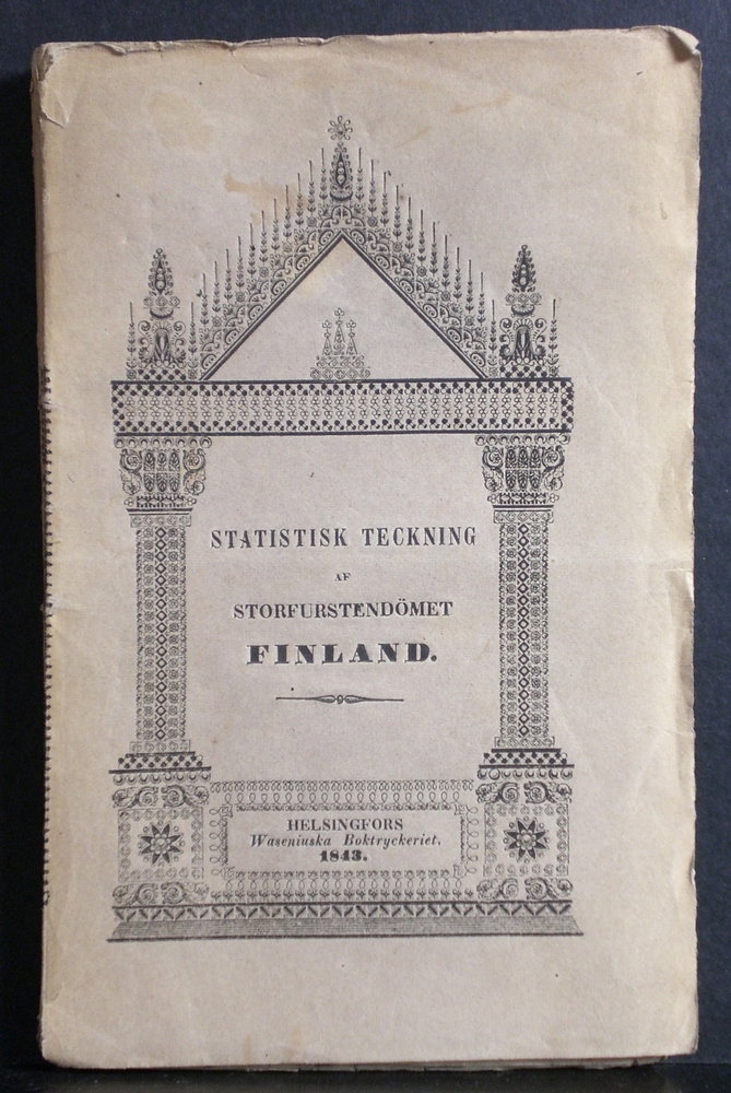 Statistisk teckning af storfurstendömet Finland 1843