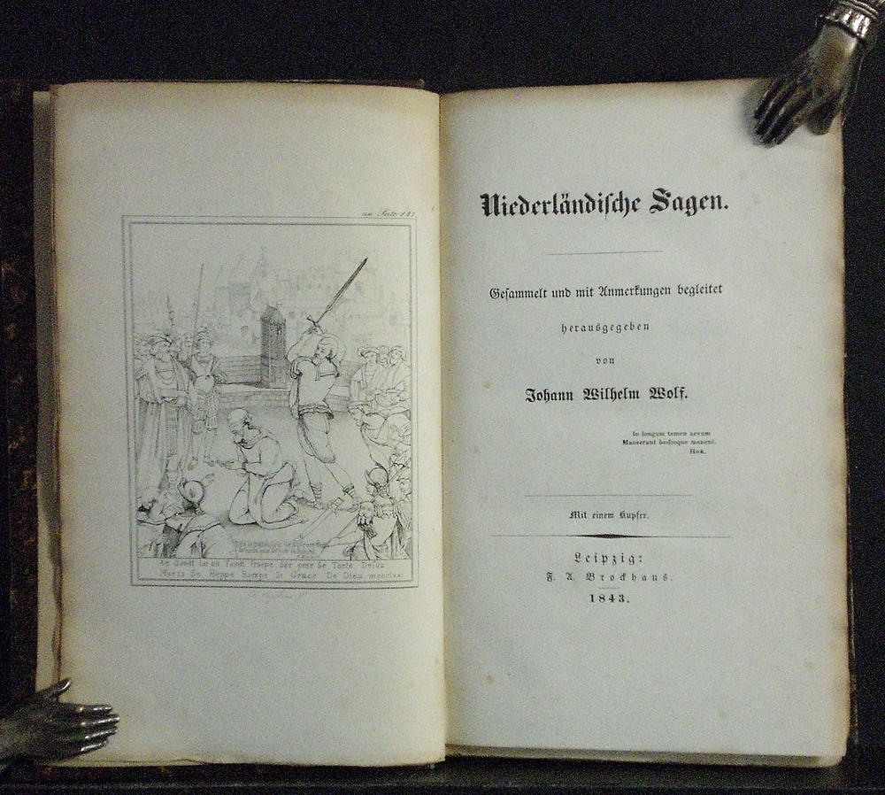 Wolf, Johan Wilhelm: Niederländische Sagen. Gesammelt und mit Anmerkungen begleitet - kansatiede
