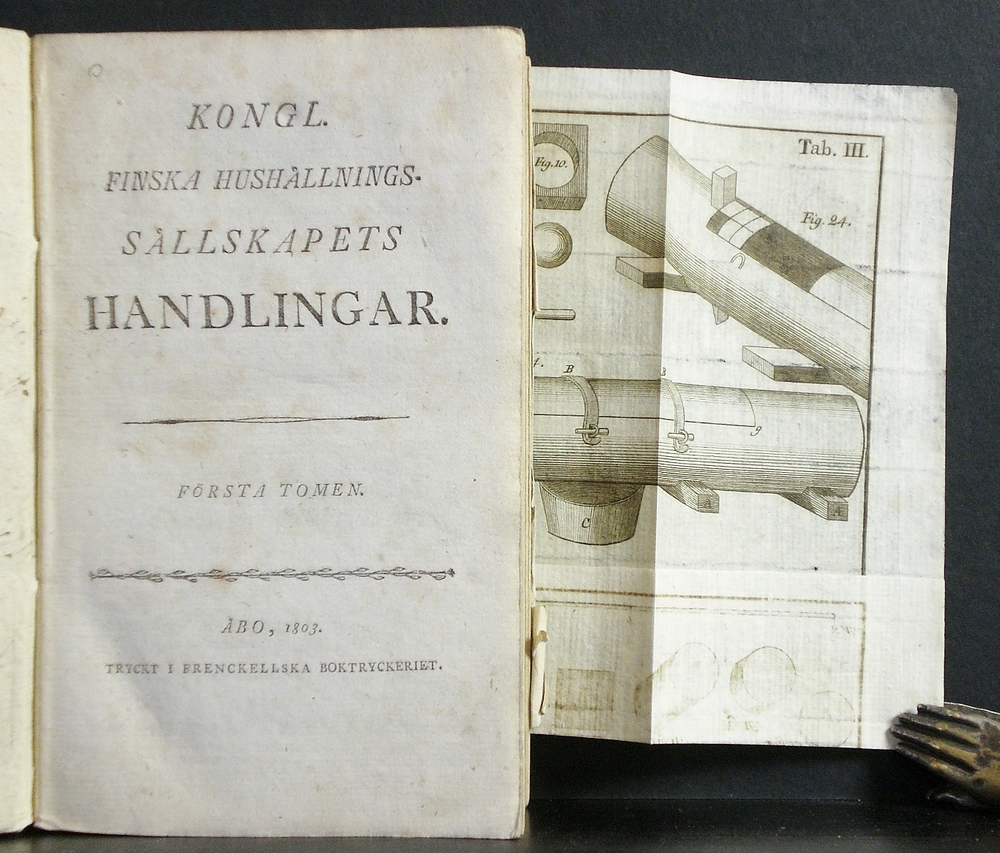 Kongl. Finska Hushållningssällskapets handlingar (1803)