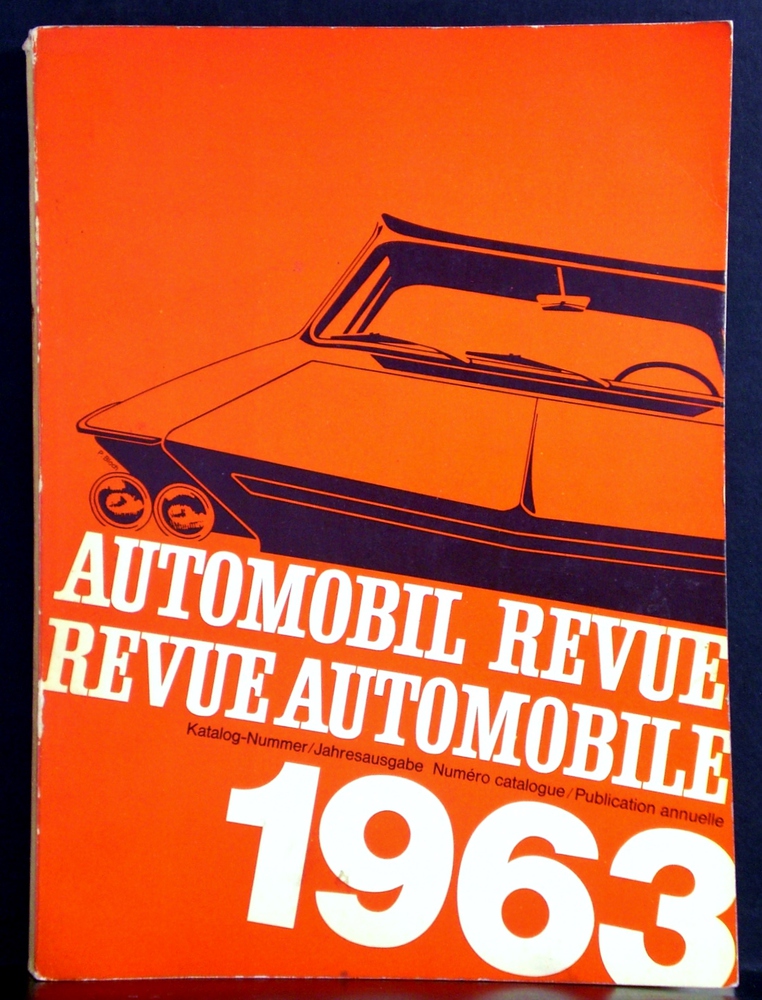 Automobile Revue. Revue Automobile 1963