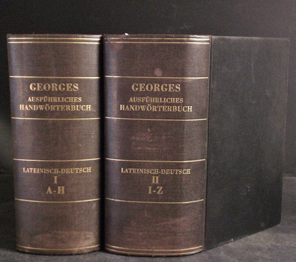 GEORGES Ausführliches lateinisch-deutsches Handwörterbuch (1959)