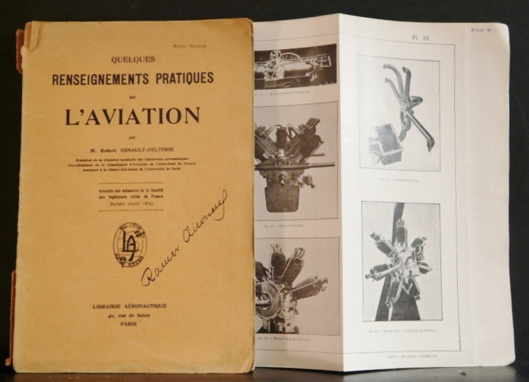 Robert Esnault-Pelterie Quelques renseignement pratiques sur l'avitation (1912)