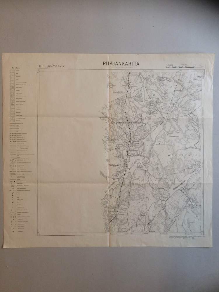 Lyly. Pitäjänkartta (1946)
