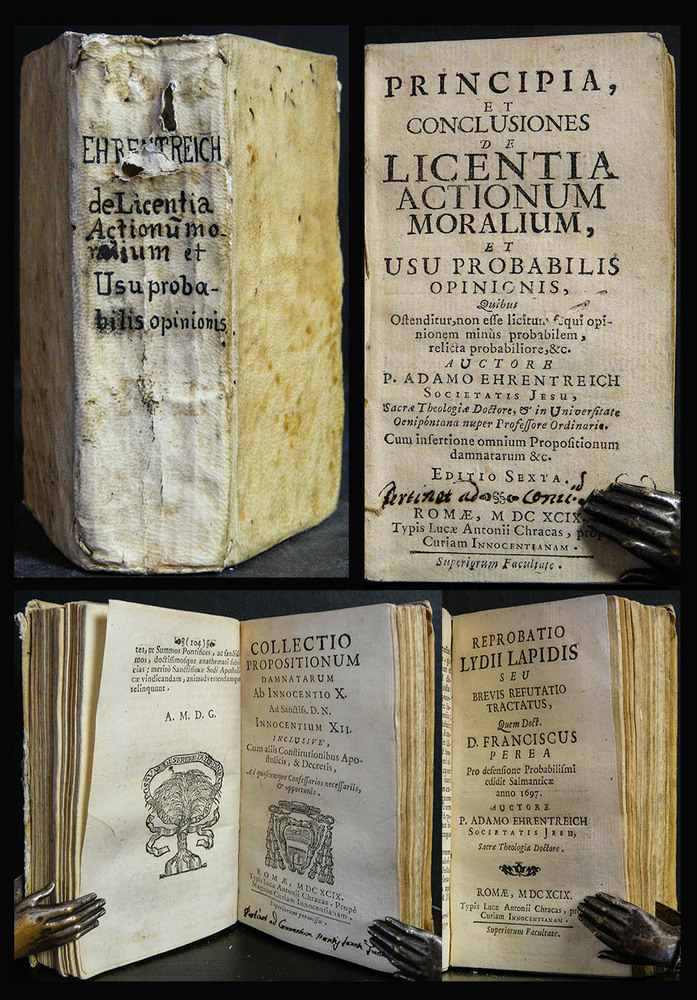 Principia, Et Conclusiones De Licentia Actionum Moralium, Et Usu Probabilis Opinionis