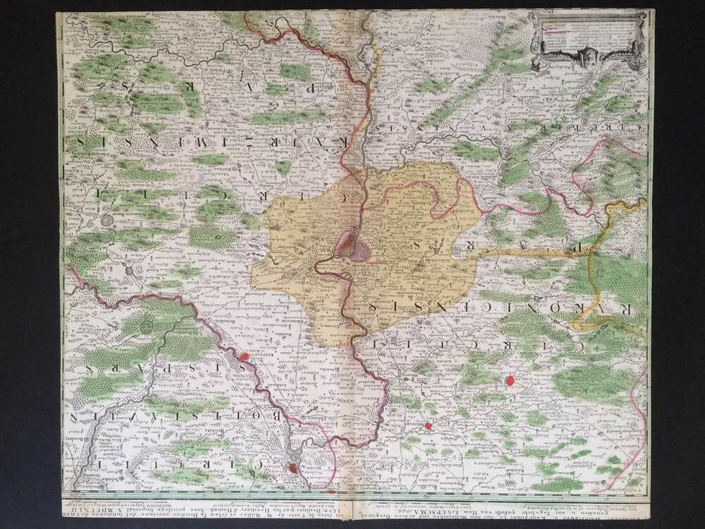 Homann heirs: Les Environs de Prague