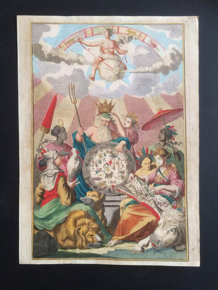 Keulen - Luyken: El Grande Nuevo Aumentado Atlas De La Mar (title page)