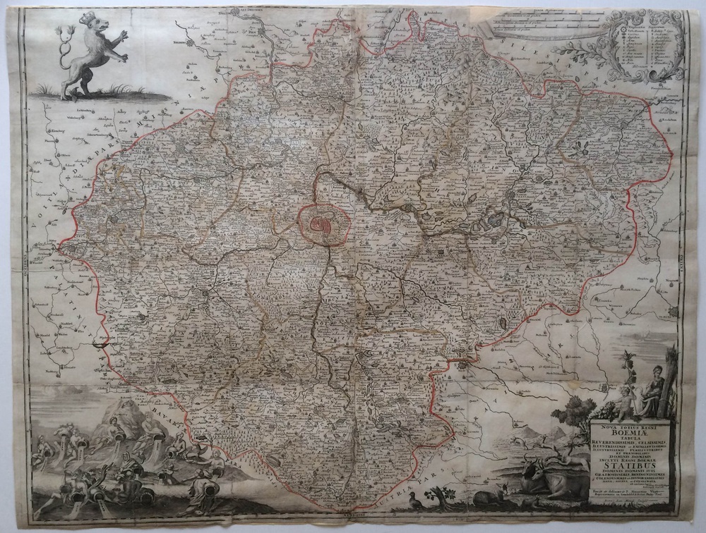 Vogt, M.: Nova Totius Regni Boemiae Tabula...