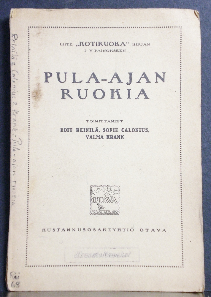 Pula-ajan ruokia (1918)
