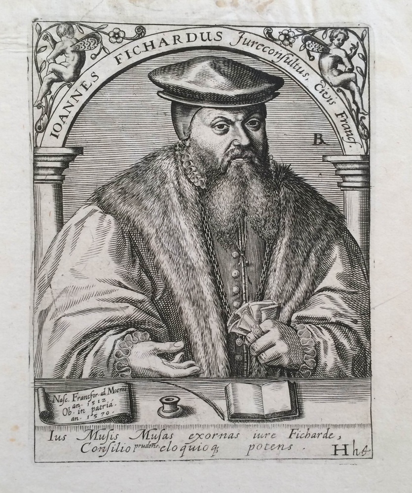 de Bry, Th.: Ioannes Fichardus Jureconsultus civis Francs.