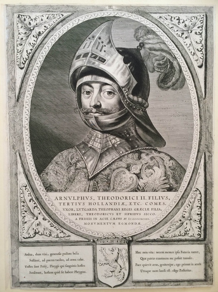 Visscher, C.: Arnulphus, Theodorici II. Filius, tertius Hollandiae