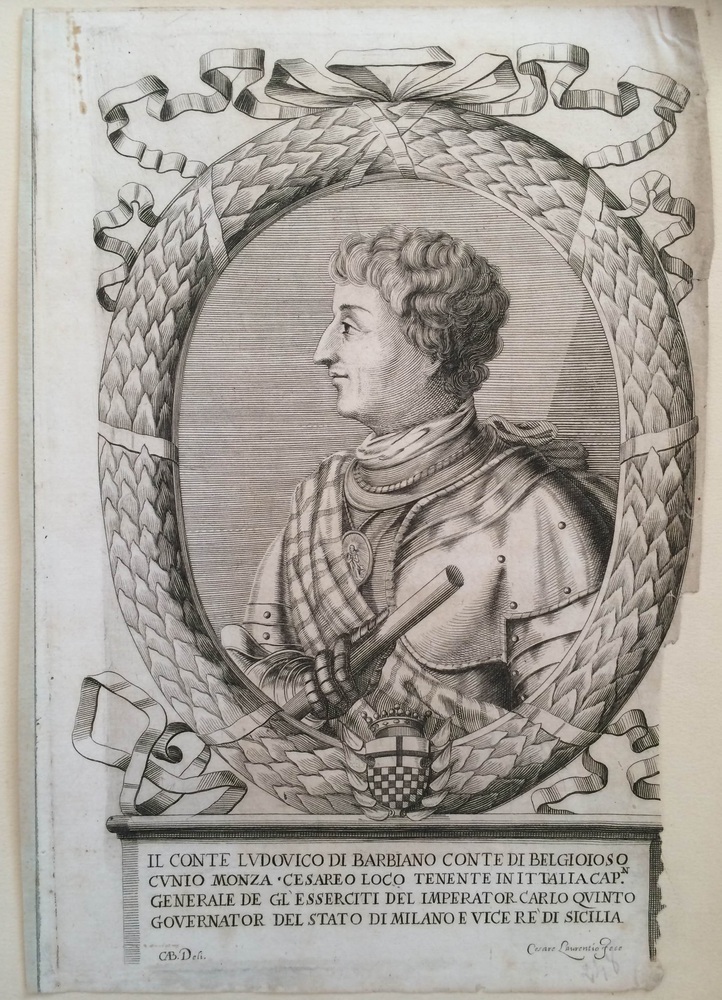 Laurentio, Cesare: Il Conte Ludovico di Barbiano, conte di Belgioso Cunio Monza...