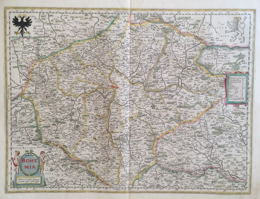 Blaeu, W.J. : Bohemia