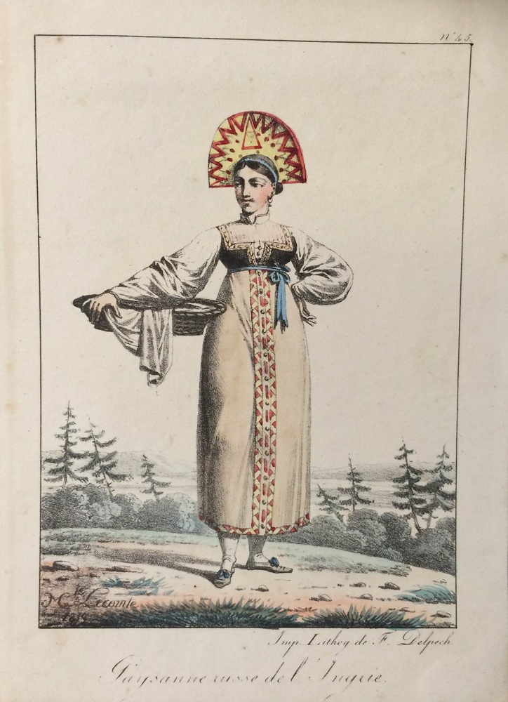 Lecomte, H.: Paysanne russe de l'Ingrie