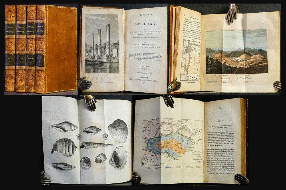 CHARLES LYELL Principles of geology I-IV