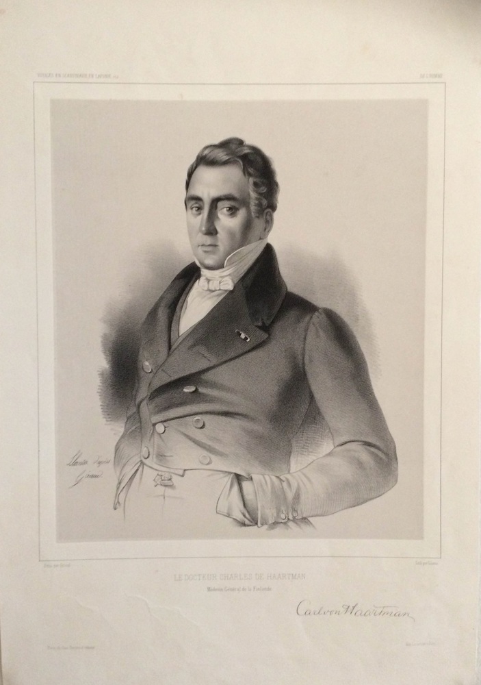 Giraud - Llanta: Le Docteur Charles de Haartman. Médecin Général de la Finlande. (Carl von Haartman)