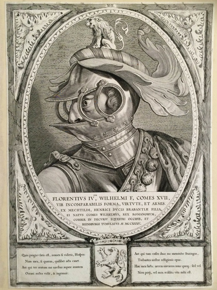 Visscher, C.: Florentius IV, Wilhelmi F, Comes XVII