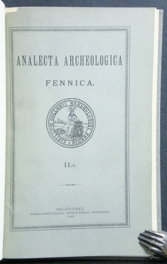 THEODOR SCHWINDT Käkisalmen Pesälinnan ja entisen linnoitetun kaupungin rakennushistorian aineksia (1898)
