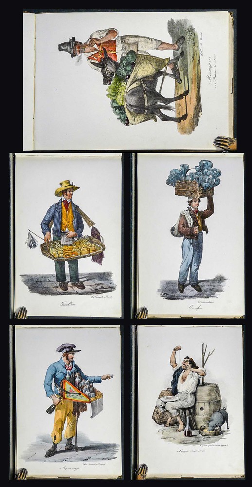 Collection of Popular Trades and Costumes of Naples by Gaetano Dura
