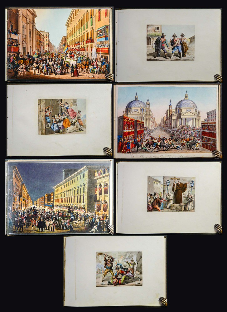 19th century collection of ethnographic scenes from Italy