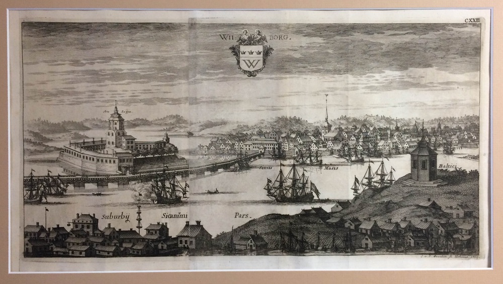 ERIC DAHLBERG Wiiborg (1709)
