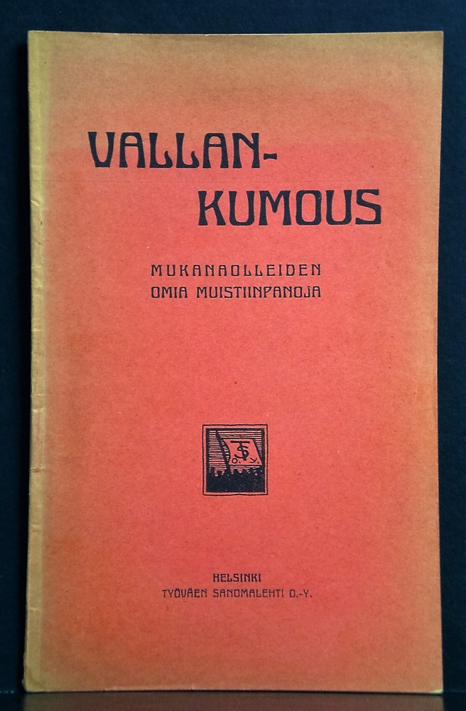 Vallankumous. Mukanaolleiden omia muistiinpanoja (1906)