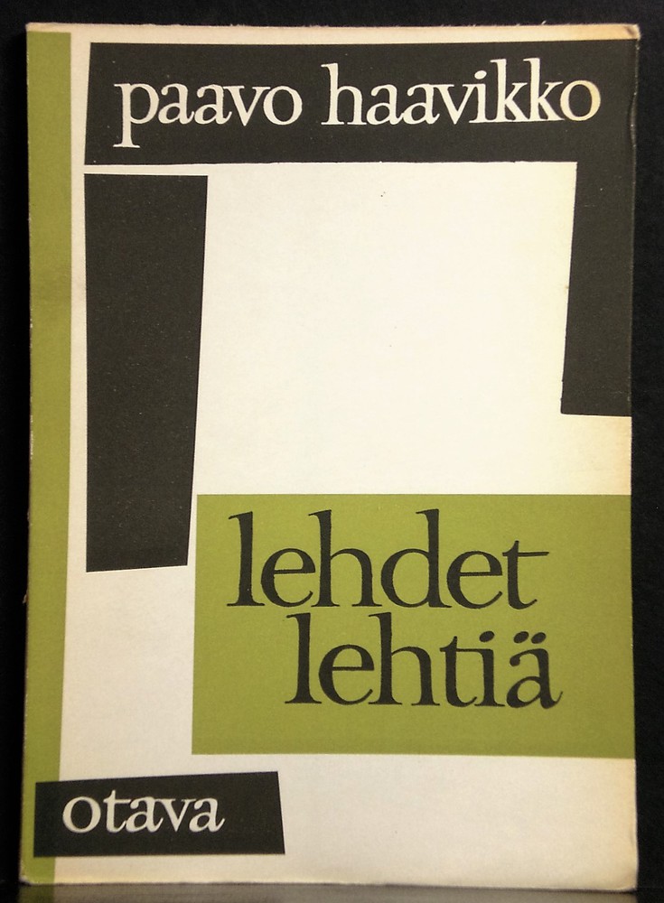 Paavo Haavikko Lehdet lehtiä (1958)