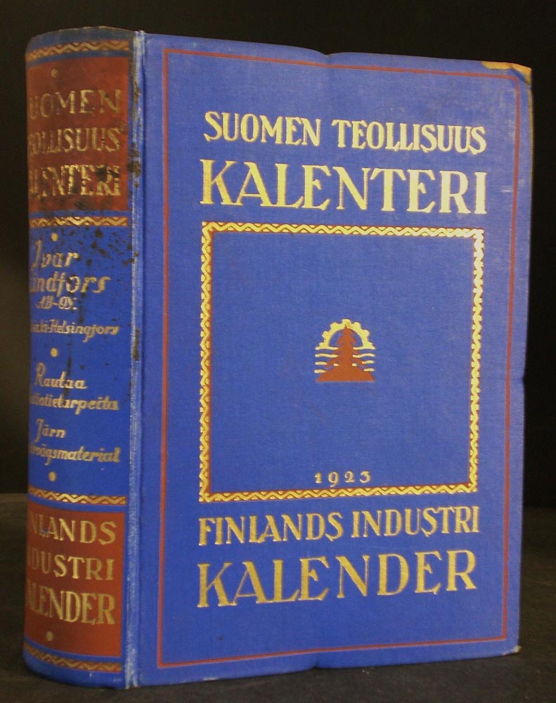 Suomen teollisuuskalenteri 1923 Finlands industrikalender