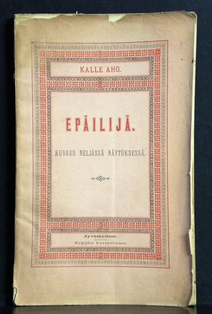 Kalle Aho Epäilijä (1886)