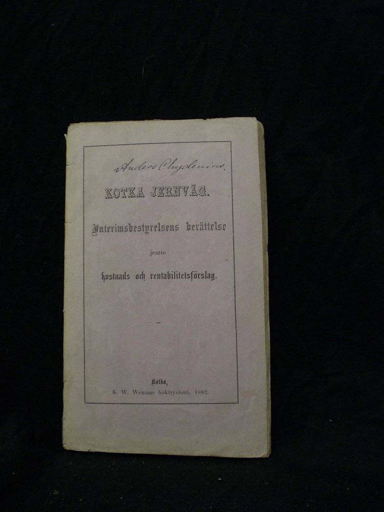 Kotka jernväg (1882)