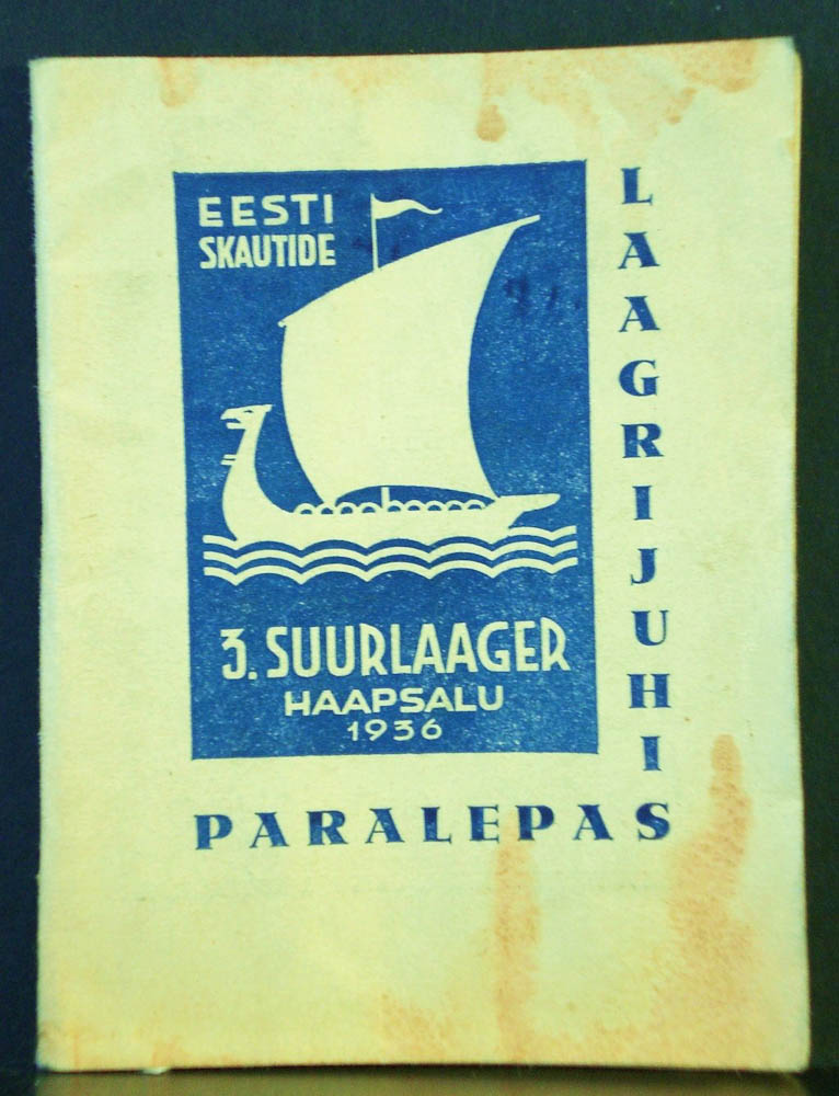 Eesti Skautide Maleva. III. Suurlaagri juhis (1936)