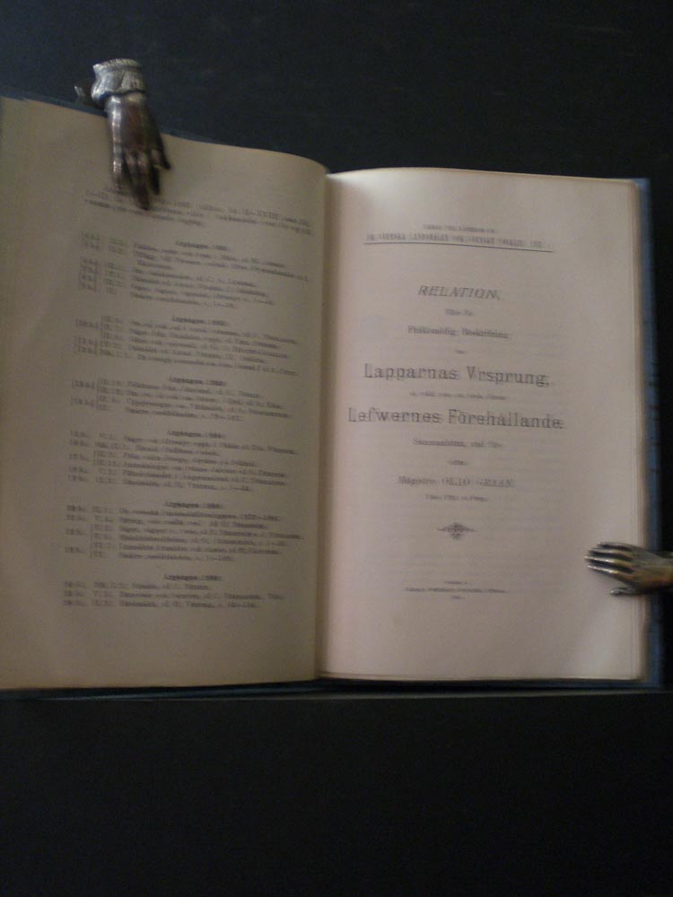 OLAO GRAAN Relation, Eller En Fulkomlig Beskrifning om Lapparnas Vrsprung (1899)