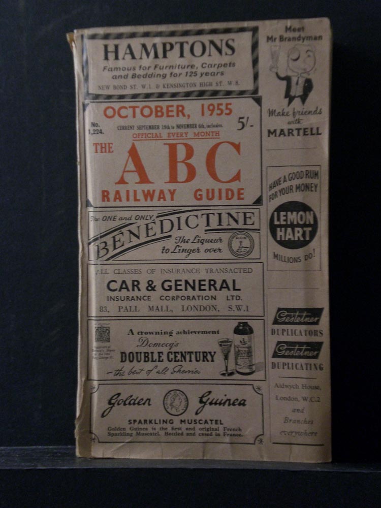 The ABC or Alphabetical Railway Guide 1955
