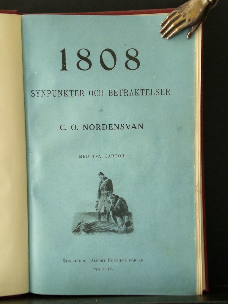 CARL OTTO NORDENSVAN 1808 Synpunkter och betraktelser (1908)