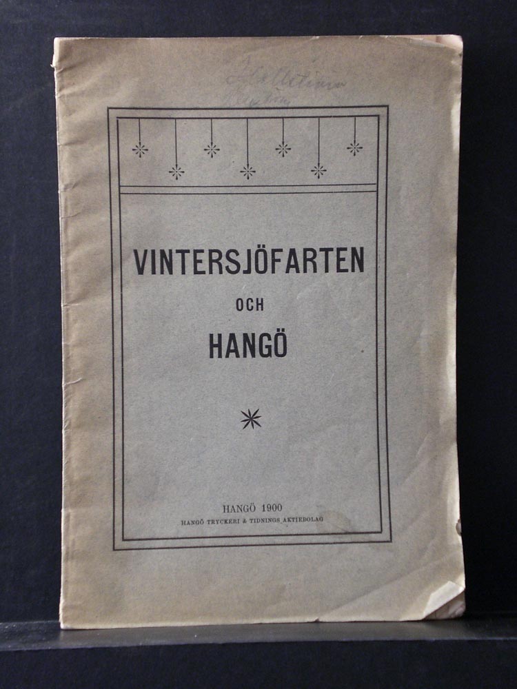 Hanko - Hangö: Vintersjöfarten och Hangö - kaupungit